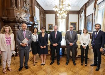 El presidente se reunió con la CEO del grupo minero francés Eramet