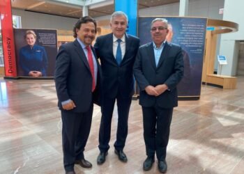 Sáenz, Morales y Jalil presentaron ventajas de inversión en minería en el Departamento de Estado