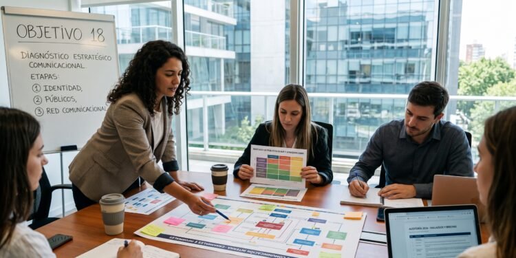 Auditoría y diagnóstico de comunicación institucional - Consultora Objetivo 18